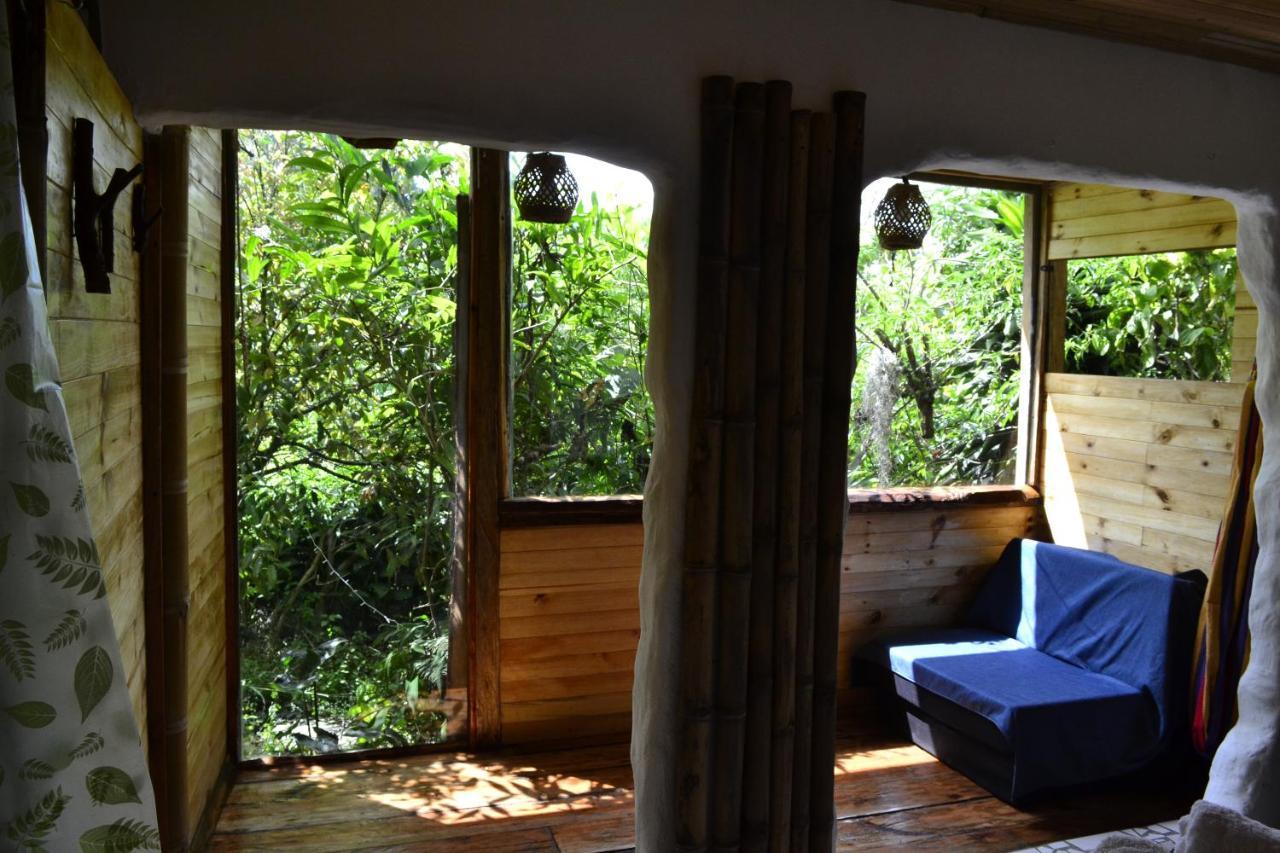 Habitacion Las Bromelias, Pijao, Finca Flora Del Rio Exterior photo